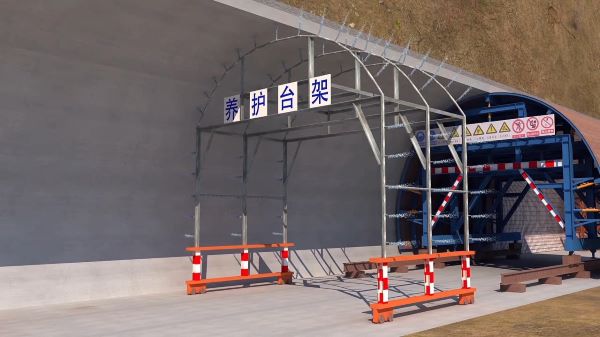 贺州隧道施工动画制作公司 - 隧道施工工艺和施工方法 - 隧道施工汇报动画视频 - bim 工程施工动画